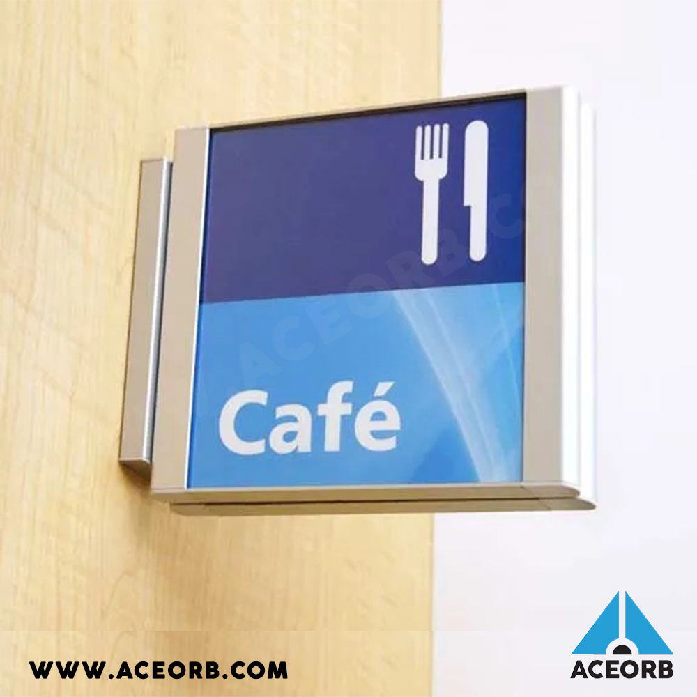 Projecting modular signage